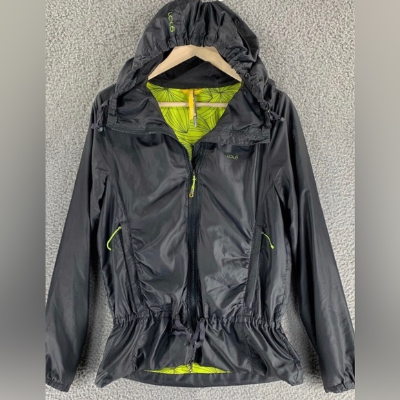 LOLE womens size xl (14) lined full zip dark grey jacket - Picture 2 of 8